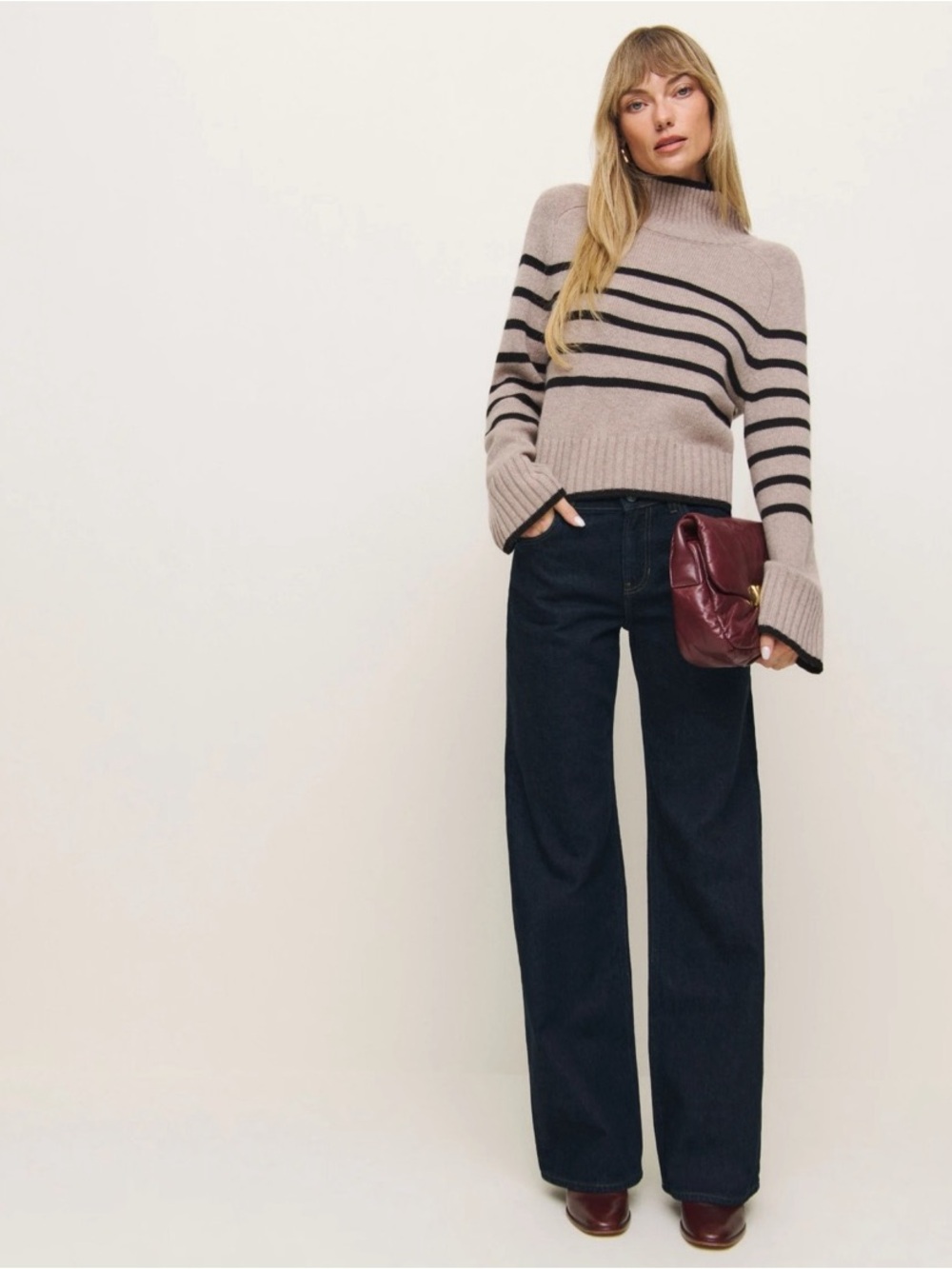 NWT Reformation Cary Low Rise Jeans
